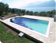 Prova colore per piscine pubbliche